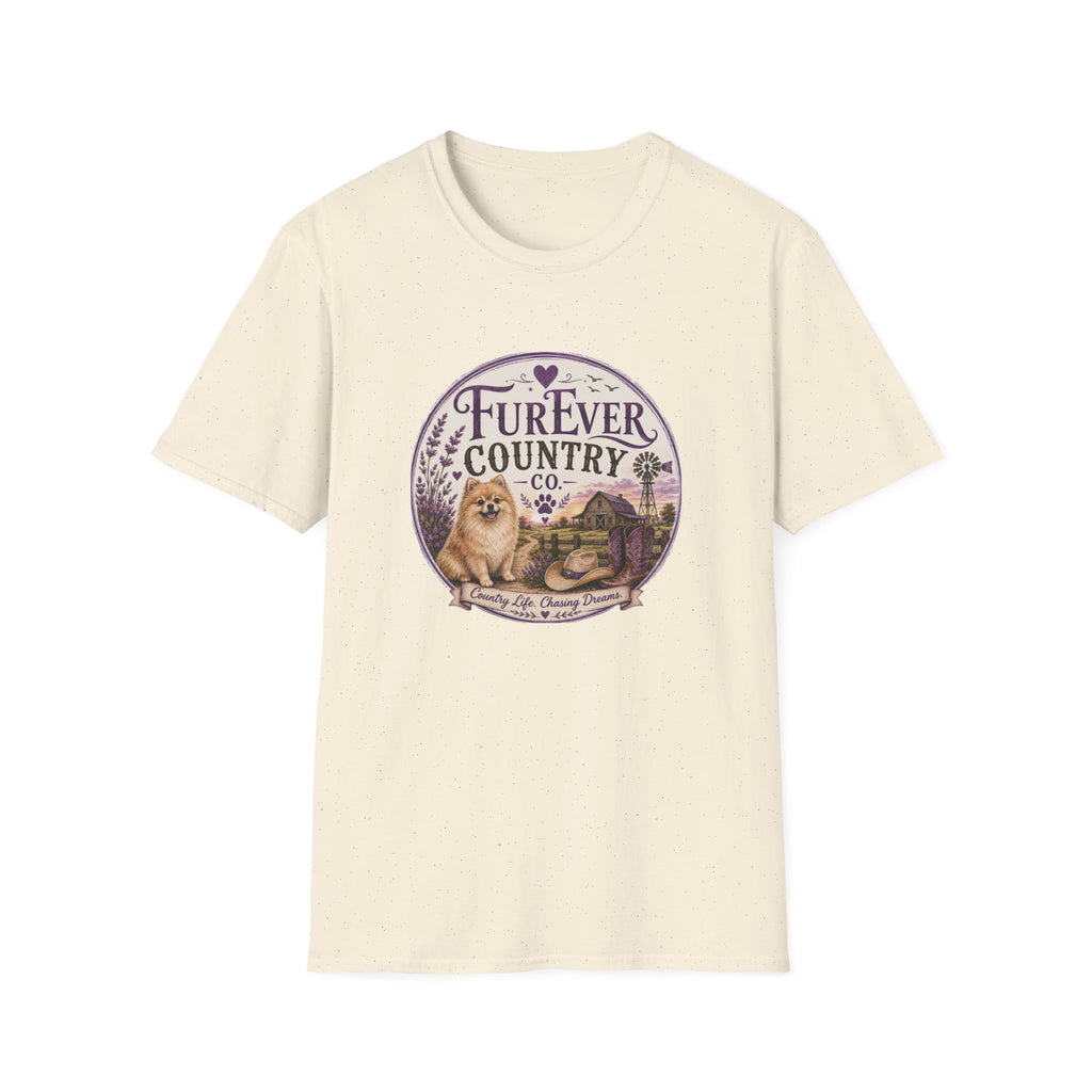 FurEver Country T-Shirt — Cozy Dog & Farm Life Graphic Tee